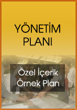 ynetim plan, rnek plan